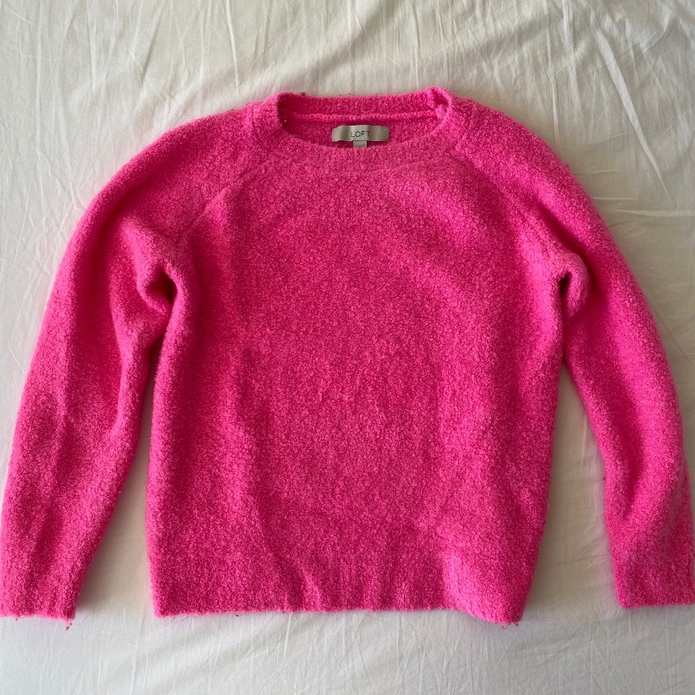LOFT Pink Sweater